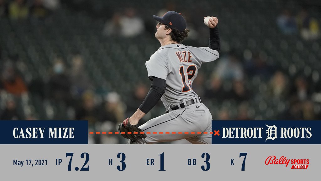 Detroit Tigers on X: Casey Mize was DEALING tonight.