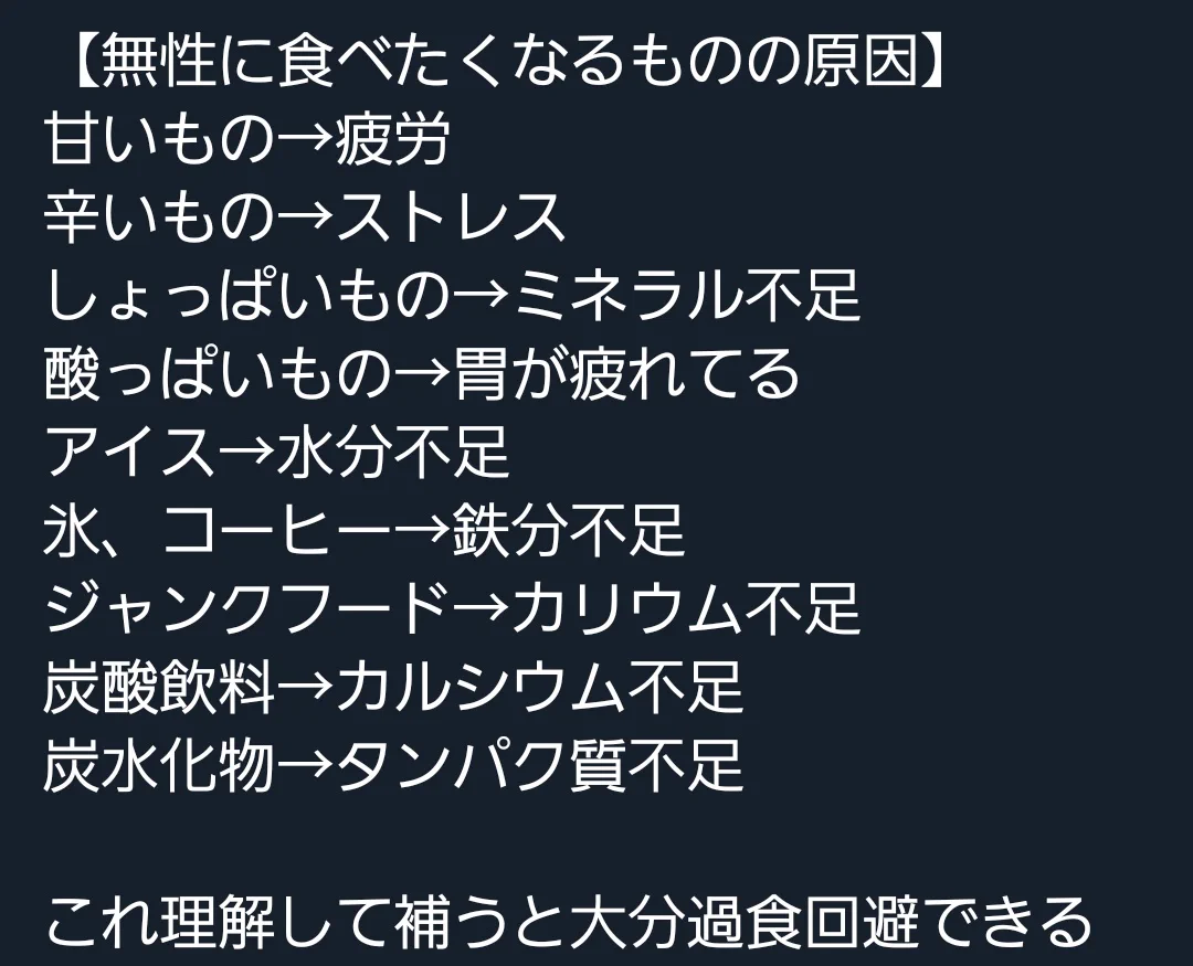 これで納得、無性に食べたくなるもの原因がこちらｗｗｗ
