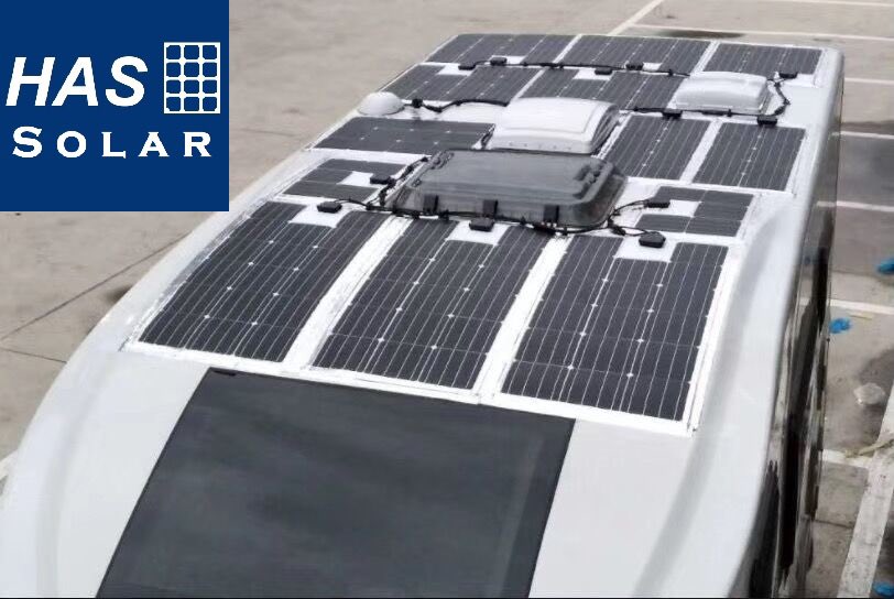 One of our domestic clients sent us those two pictures, and he put our panels on the RV.
#SolarEnergy #photovoltaic #photovoltaics #SolarPower #SolarCell #RVSolarInstallation #RVSolar #RV #RecreationalVehicle #FlexibleSolarPanels