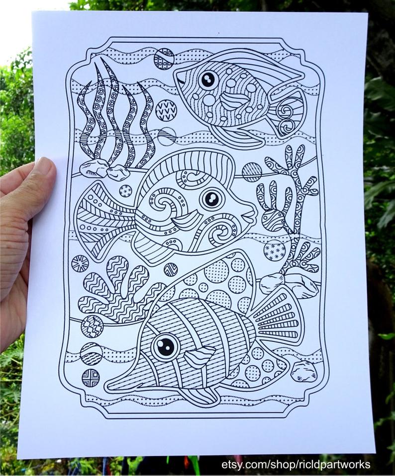 RicldpArtworks's tweet image. 3 Sea Animal Zendoodles etsy.me/3uWPZaa #adultcoloring #zendoodles #zentangle #etsystore #printable #DIY