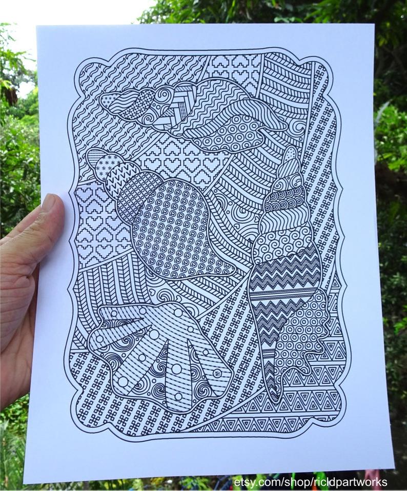 RicldpArtworks's tweet image. 3 Sea Animal Zendoodles etsy.me/3uWPZaa #adultcoloring #zendoodles #zentangle #etsystore #printable #DIY