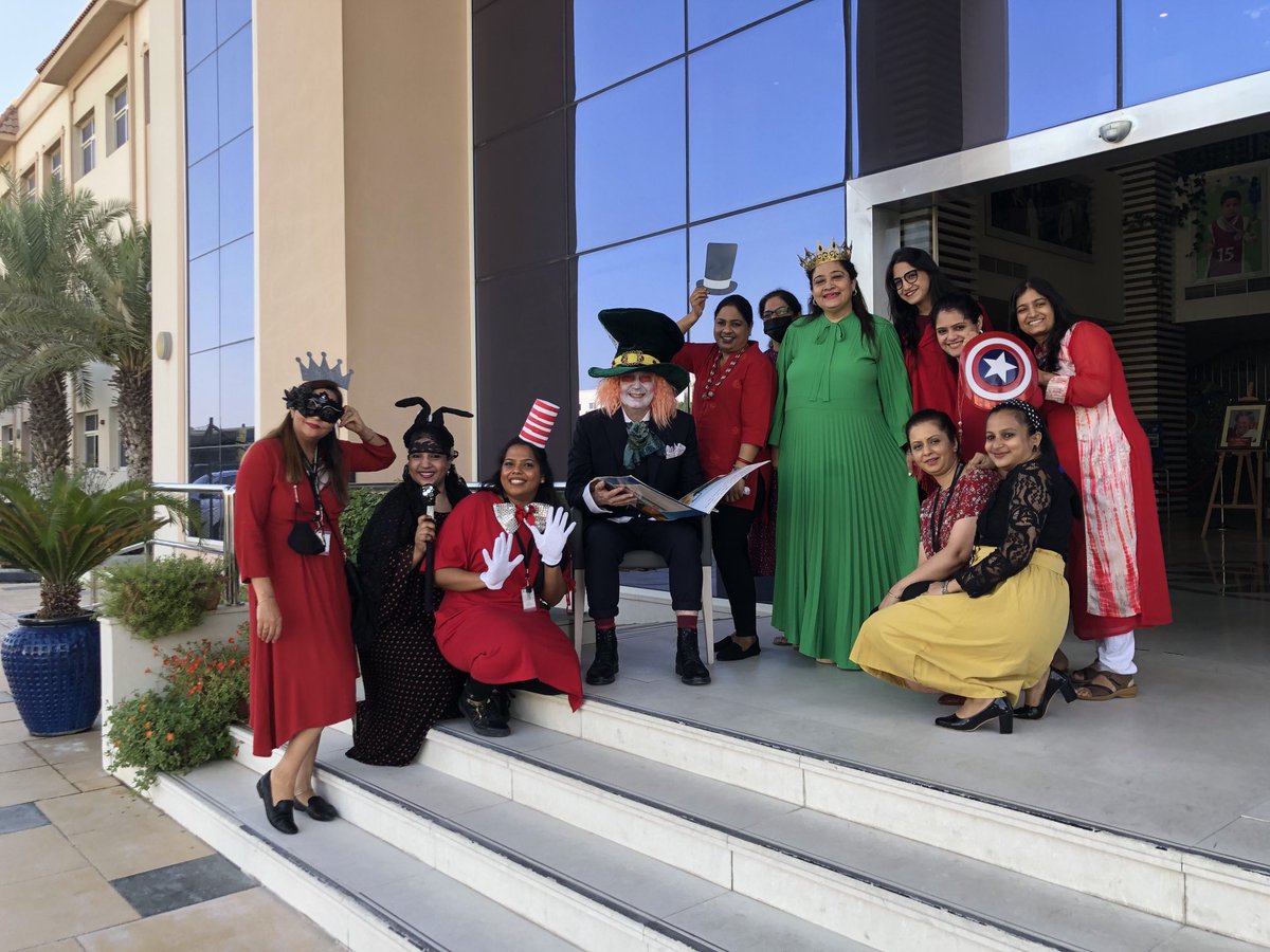 PRINCIPALSSD's tweet photo. This is the way we kickstart literacy in Springdales School. Great commitment from staff which was reflected in the students coming to school as their favorite book characters. ⁦@PRINCIPALSSD⁩ ⁦@KHDA⁩ ⁦@edarabia⁩ ⁦@SpringdalesDXB⁩ https://t.co/7fF2XDaTLJ