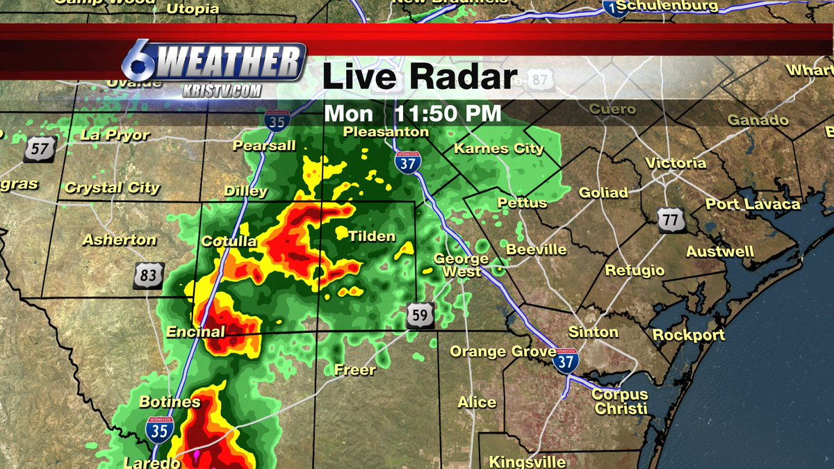From Dale Nelson: Thundershowers with isolated storms are moving slowly east . Most of this activity is severe but there are winds gusts to 45 mph along with small hail and heavy rain. #CCWX