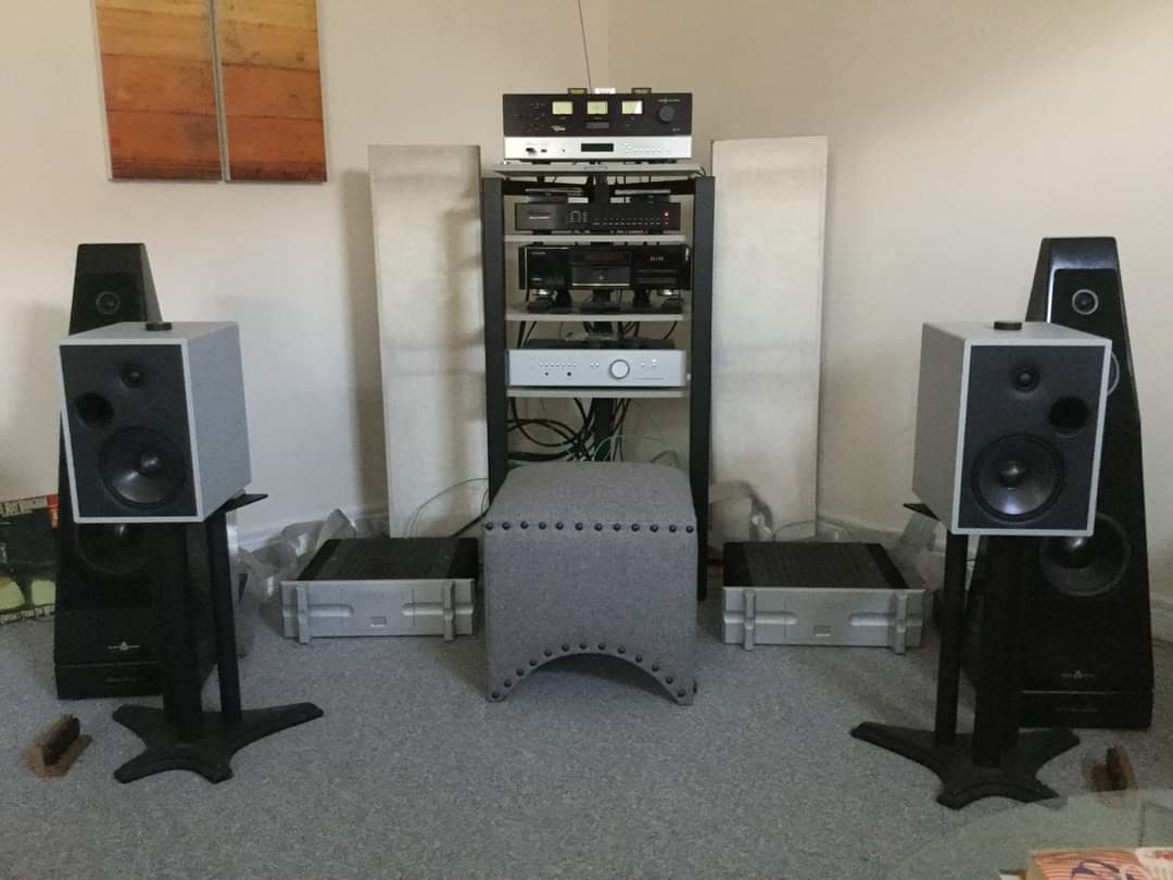 Elesorca (@elesorca) on Twitter photo Recent auditions — the Stenheim and Gershman Acoustic loudspeakers driven with Bryston 7B-3 mono blocks. Bryston and Wyetech Labs Ruby preamps, all wired with Nordost cables and interconnect
— Bernard Žvokelj (<a href="/Berny2876/">Bernard Žvokelj</a>) May 18, 2021 Recent auditions — the Stenheim and Gershman Acoustic loudspeakers driven with Bryston 7B-3 mono blocks. Bryston and Wyetech Labs Ruby preamps, all wired with Nordost cables and interconnect
— Bernard Žvokelj (<a href="/Berny2876/">Bernard Žvokelj</a>) May 18, 2021