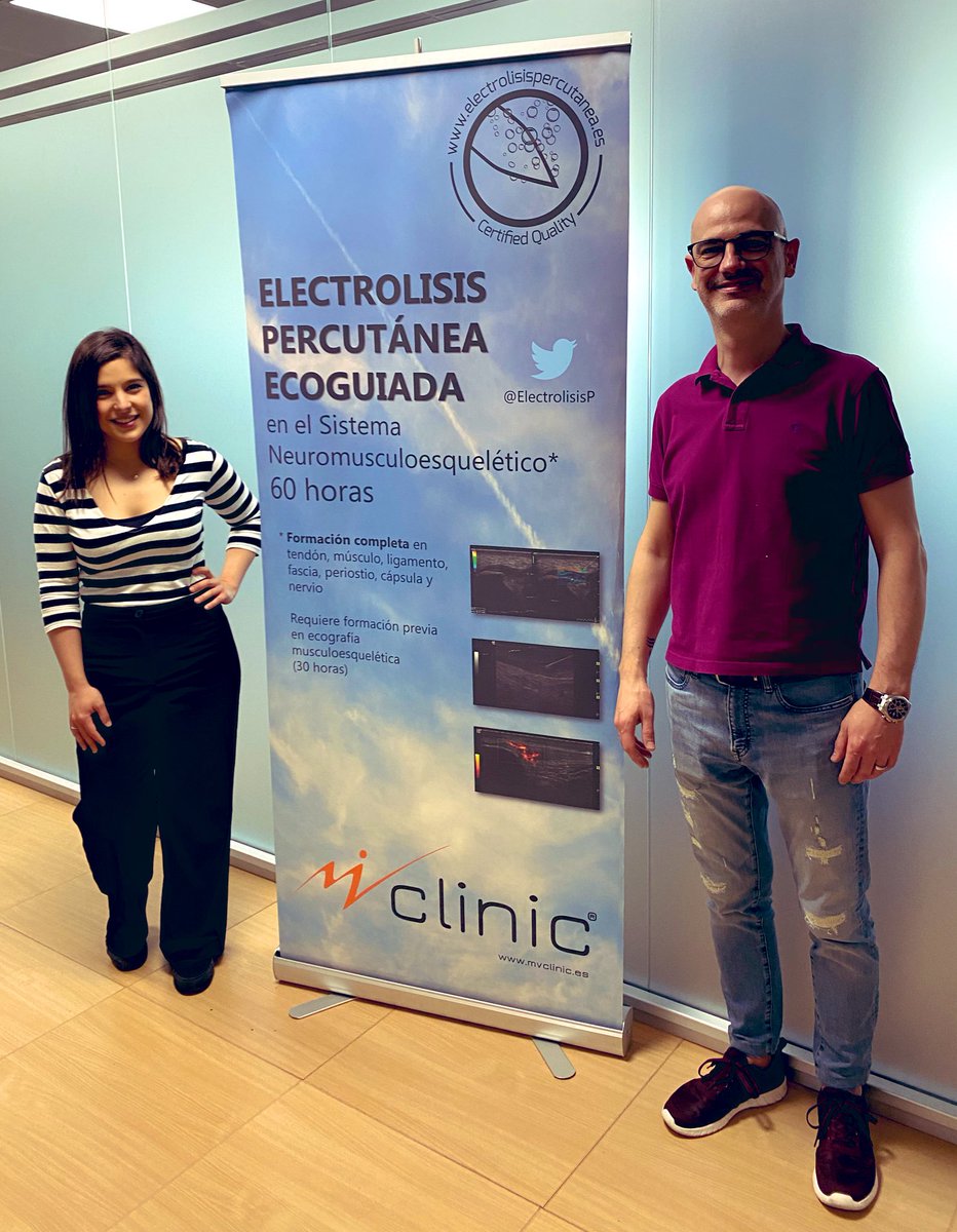 MVClinic's tweet photo. 🔥 ¡Seguimos creciendo! Nuevas incorporaciones al equipo docente de #electrolisispercutanea 

Los fisioterapeutas @Paulatherapy y @jordisor se unen como profesores de @ElectrolisisP 

Es una suerte para nosotros teneros como docentes y compañeros ¡Bienvenidos! #welcome https://t.co/C5JSx19U0q