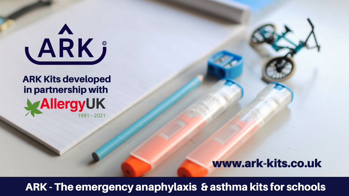 Since 2017 schools have been able to purchase adrenaline auto-injectors for those children at risk of anaphylaxis. ARK is the emergency anaphylaxis kit containing adrenaline auto-injectors designed for schools. #anaphylaxis #safeguarding #emergency