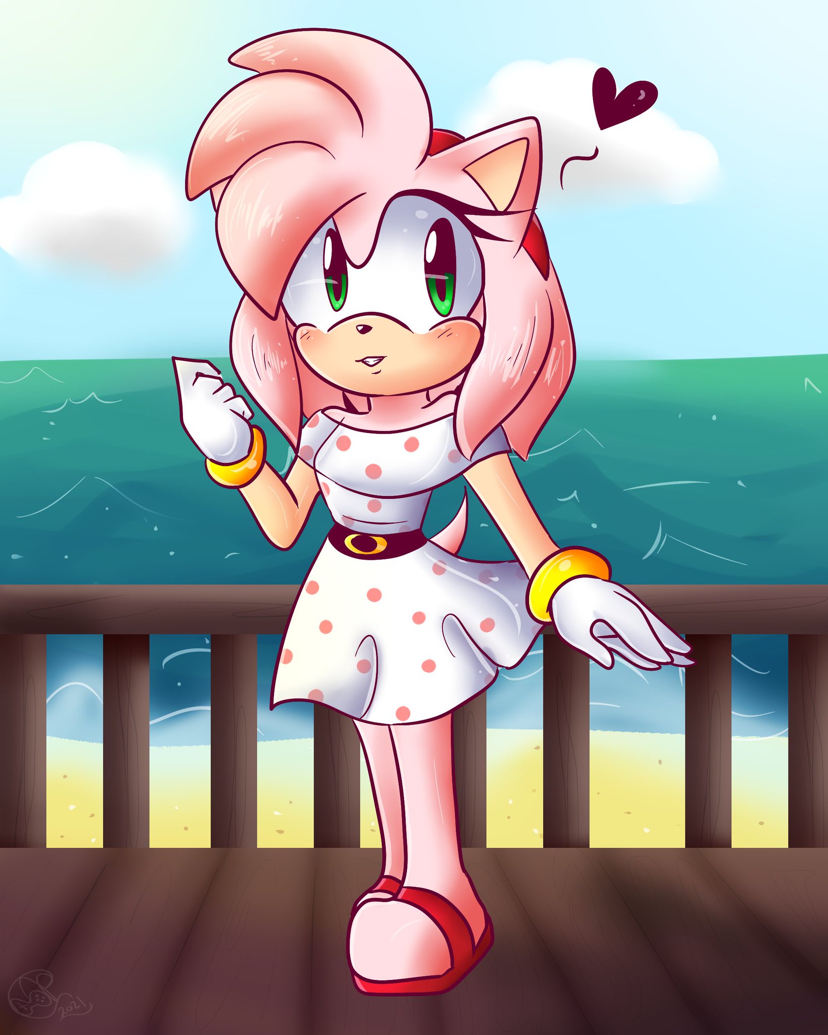 Emily 💙 on X: A retro style for Amy Rose #Sonic #AmyRose  #SonicTheHedgehog  / X