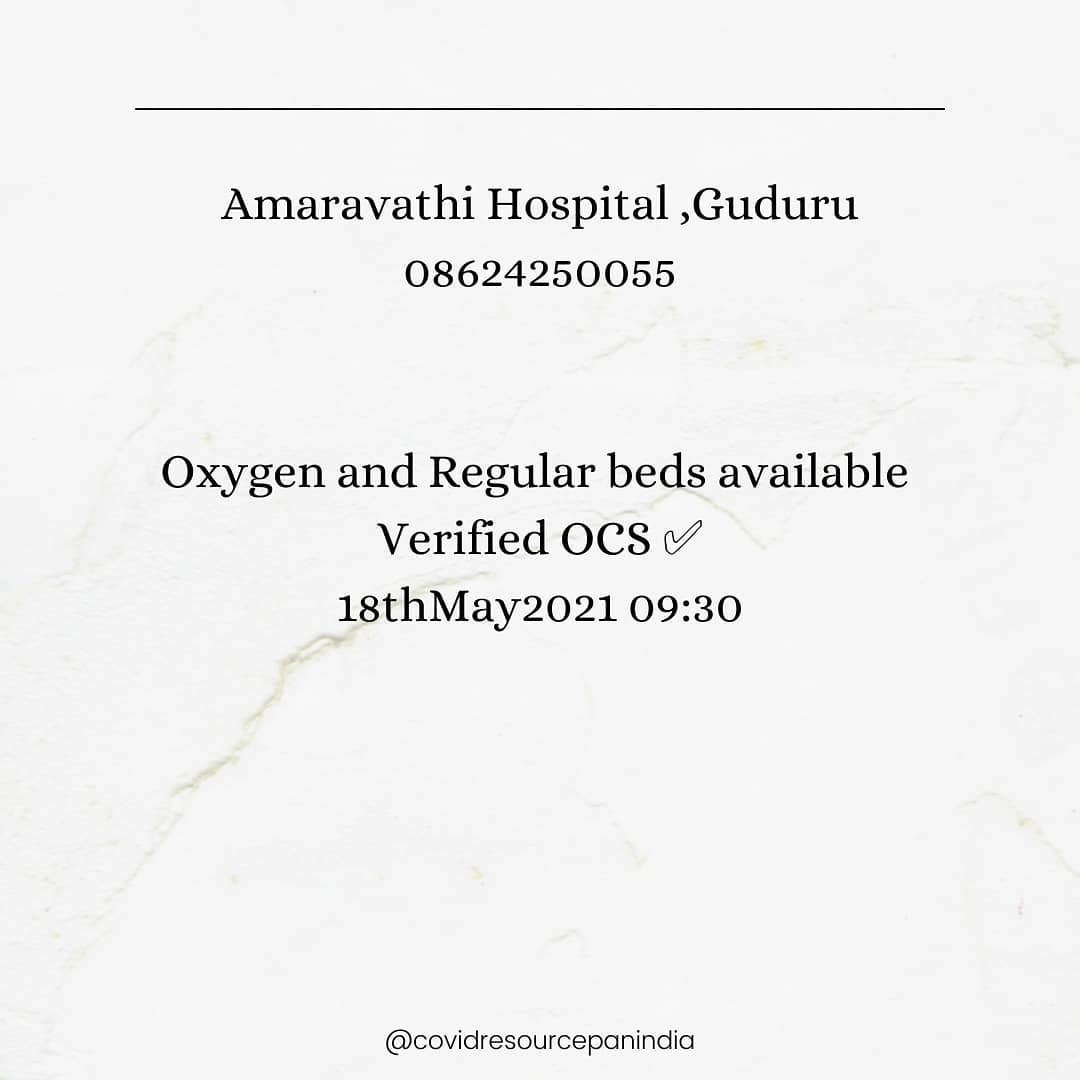 79_hands's tweet photo. Beds availability in Nellore
@SahrudayF https://t.co/TtSC6VmnV6