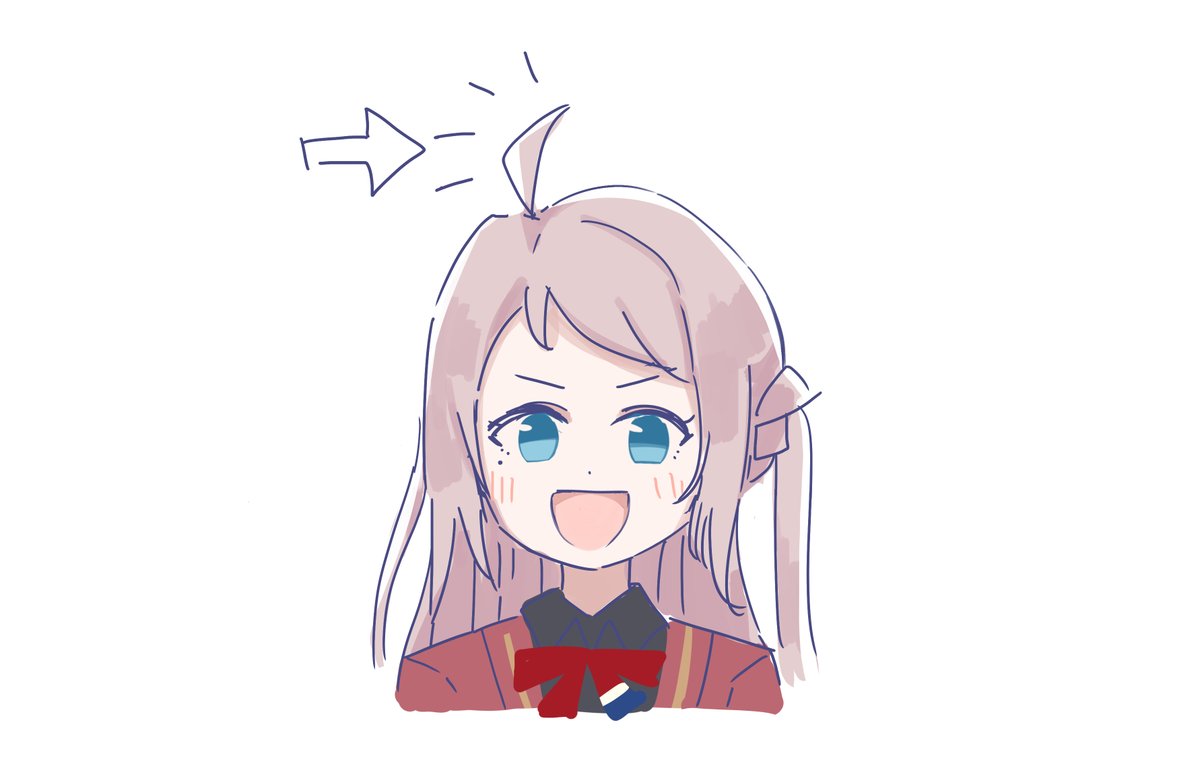 #とりあえず俺の描いたランジュを見てくれ 