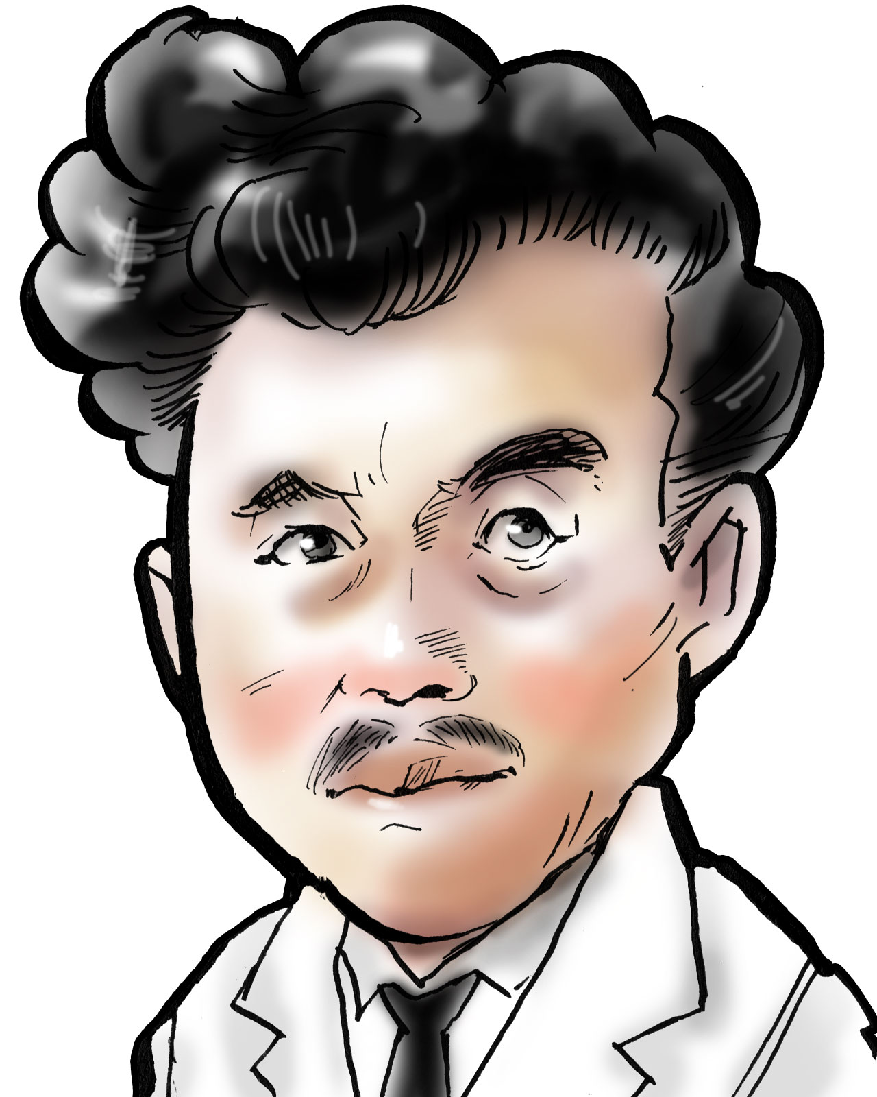 似顔絵はぎぷー 萩谷尚子 はぎたになおこ ワクチン接種が徐々に進む昨今 感染症 伝染病関連の偉人の似顔絵です 北里柴三郎 野口英世 エドワード ジェンナー ルイ パスツール 全員クセのある顔と性格 そしてなぜか鼻が大きい 偉人絵は無料開放