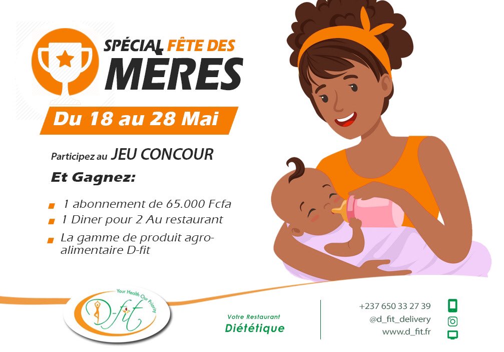 d_fit_delivery's tweet photo. Jeux concours à l’occasion de la fête des mères, les règles sont :
- retweet cette photo en identifiant 2 personnes, et dites nous pourquoi vous aimer D-fit 
Le tweet avec le plus de like remportera un lot https://t.co/qpyKFDDseR