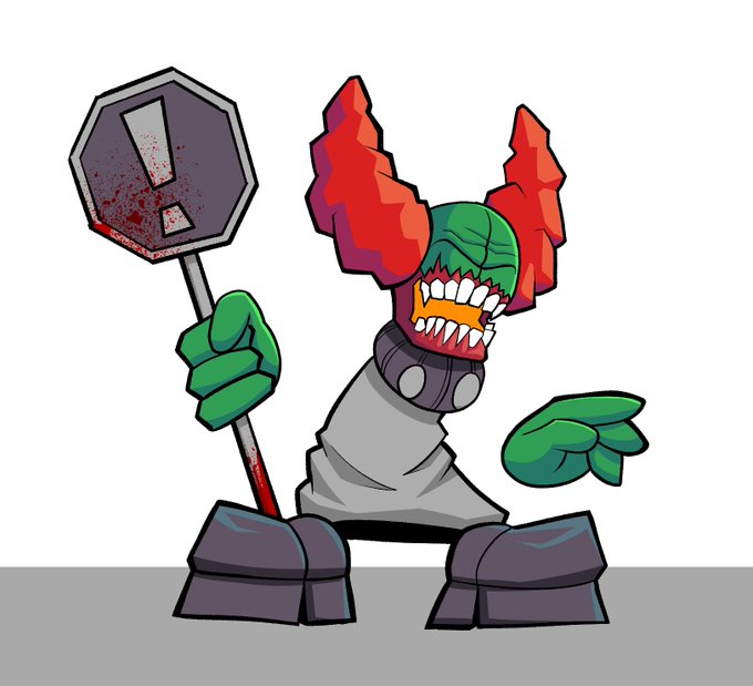 Картинка трикки из madness combat