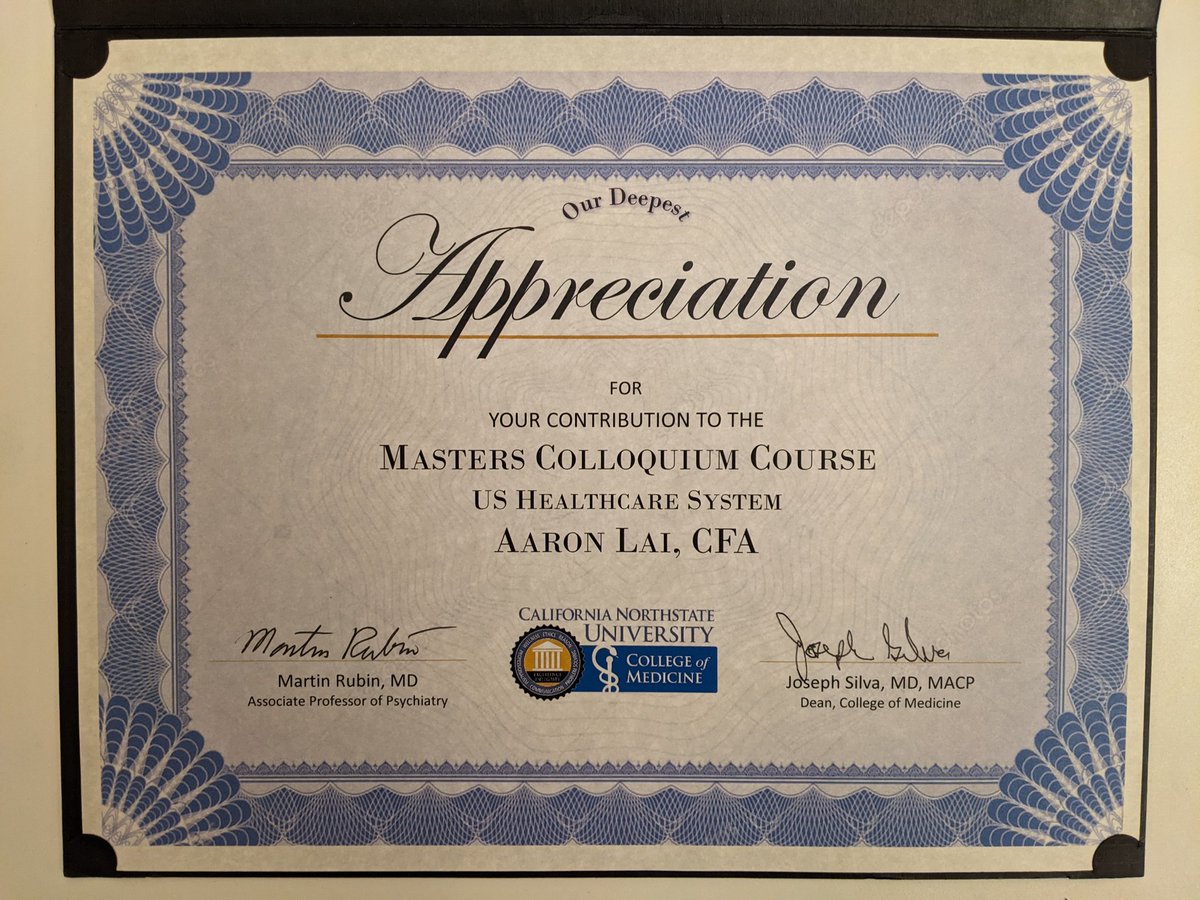 Proud to have made some contributions to medical education.
