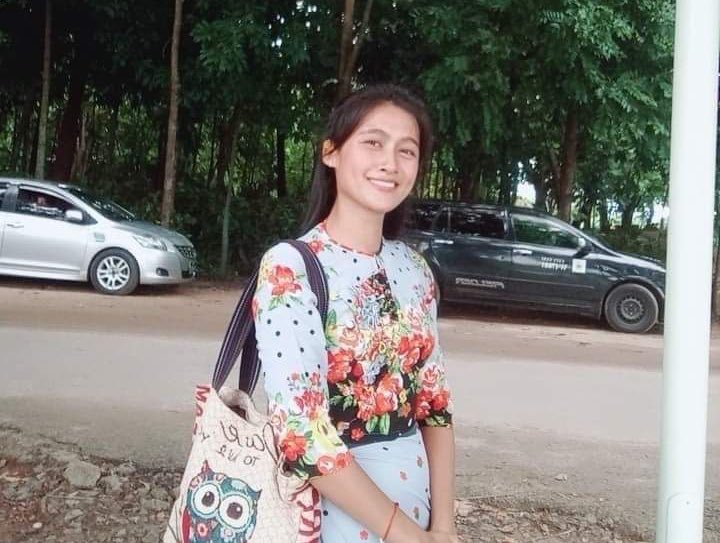 DAW LAE LAE WIN, a schoolteacher at BEPS (14) South Dagon, Yangon, participating in #CivilDisobedienceMovement, was abducted by Terrorists (Myanmar security forces). She was accused of involving in setting school on fire today early morning at 2am.

#May18Coup