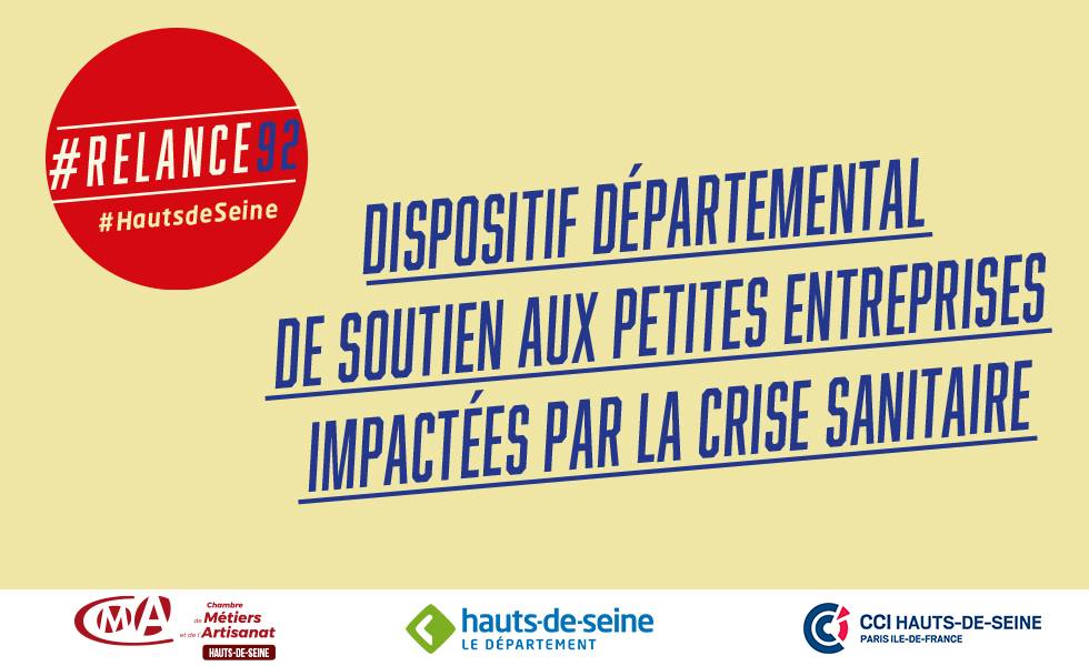 Ville_BoulogneB's tweet photo. 📢 #Commerces, #entreprises #artisanales et de moins de 20 #salariés, @hautsdeseinefr vous accompagne face à la #CriseSanitaire avec le dispositif de soutien #Relance92 👍
Vérifiez l'éligibilité de votre structure 👉 https://t.co/V9gvQWIyC0

@GPSO_SeineOuest @OTBB92 https://t.co/6Sy9dFuU9A
