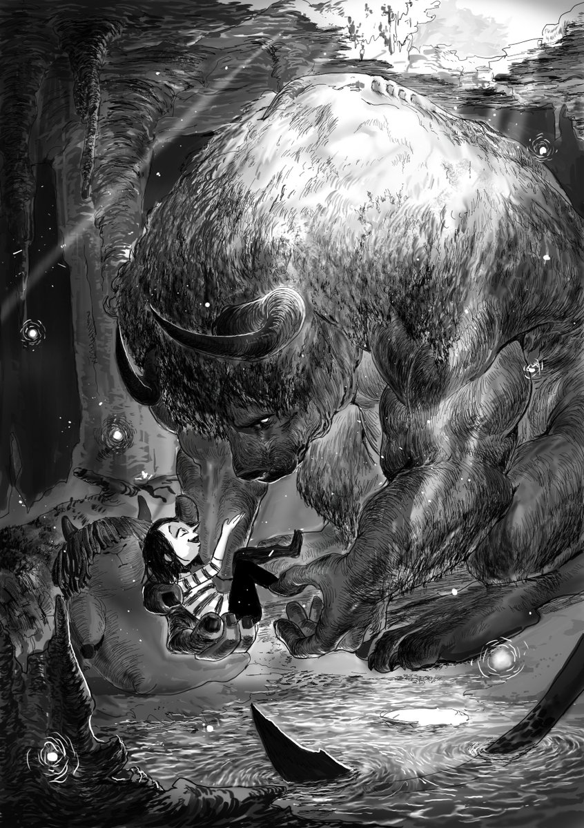 작은 괴물과 커다란 아이