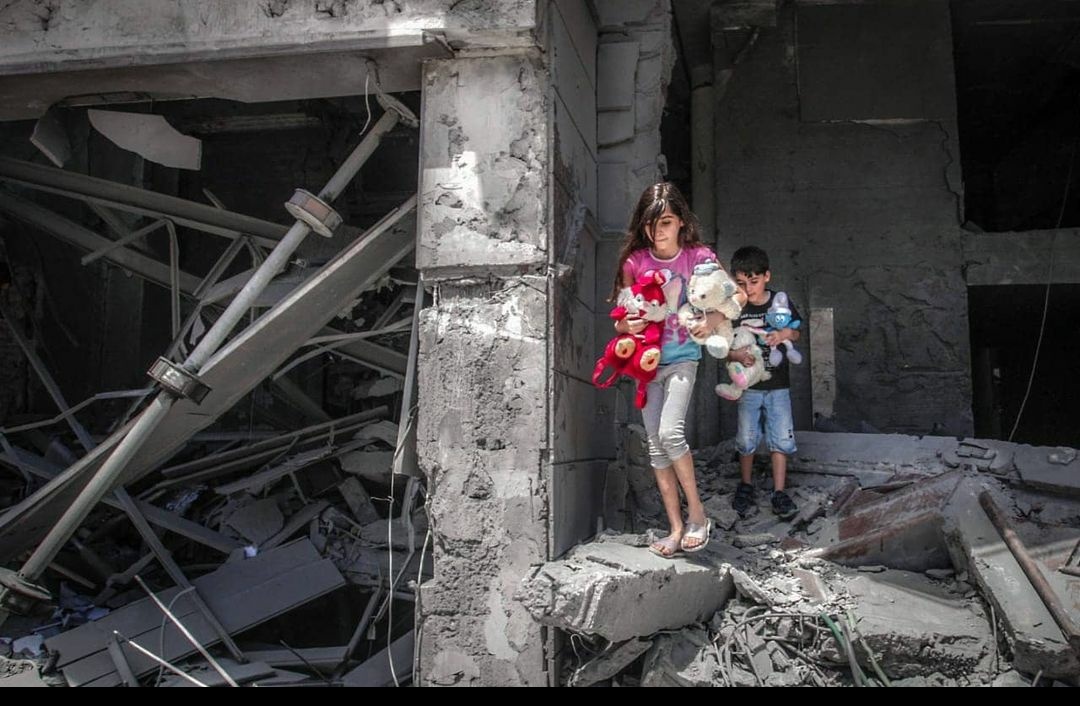#GazaUnderAttak