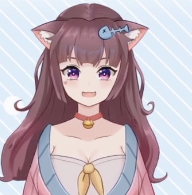 MmNyanoh's tweet photo. Icon vs Owner Yeah I am a fluffy catto Mwahaha #vtuber #live2d #ENVtuber #Mmvtuber https://t.co/zkn0V56rdD