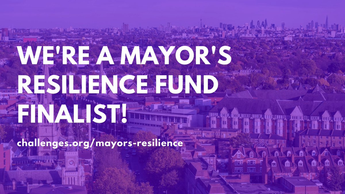 Thrilled to share we’ve been selected as a finalist in the #MayorsResilience Fund, a £1M challenge fund from <a href="/MayorofLondon/">Mayor of London, Sadiq Khan</a> to help solve some of London’s biggest challenges 👏 You can find out more about the challenge here: challenges.org/mayors-resilie… @NestaChallenges #tech4good