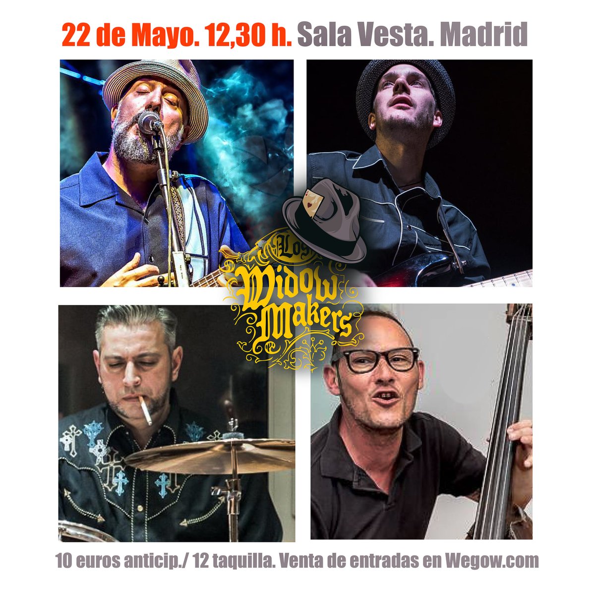 Ya queda poquito. El sábado a las 12:30 en la sala Vesta, seguimos presentando nuestro nuevo disco "Uppercut".

Entradas: wegow.com/en-es/concerts…