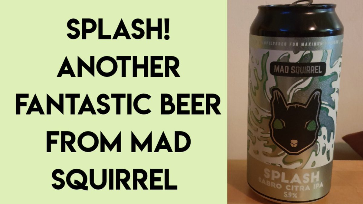 BeerCrohnie's tweet photo. Click the link below to see my review of this cracking beer from @madsquirrelbrew 
https://t.co/5dtc1kcng2

#craftbeer #beerreview #madsquirrel https://t.co/QldA8aMw4u