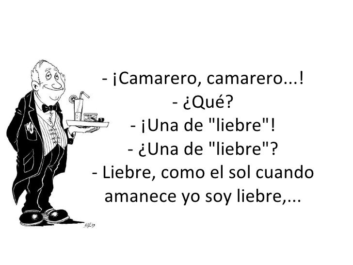 gisellefiti's tweet photo. We are doing the topic of restaurant with Y9 and, at the end, I showed them a couple of #camarero #jokes . They had so much fun and went to the next period singing the jokes in Spanish https://t.co/Jr9VxYY246  #mfltwitterati #MFLculture https://t.co/xbbYvWEZnk