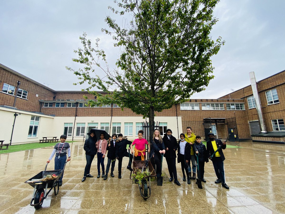 Another great effort from our ‘eco clubbers’ last week tending to, and planting more trees 🌳 here on site at Langdon!
