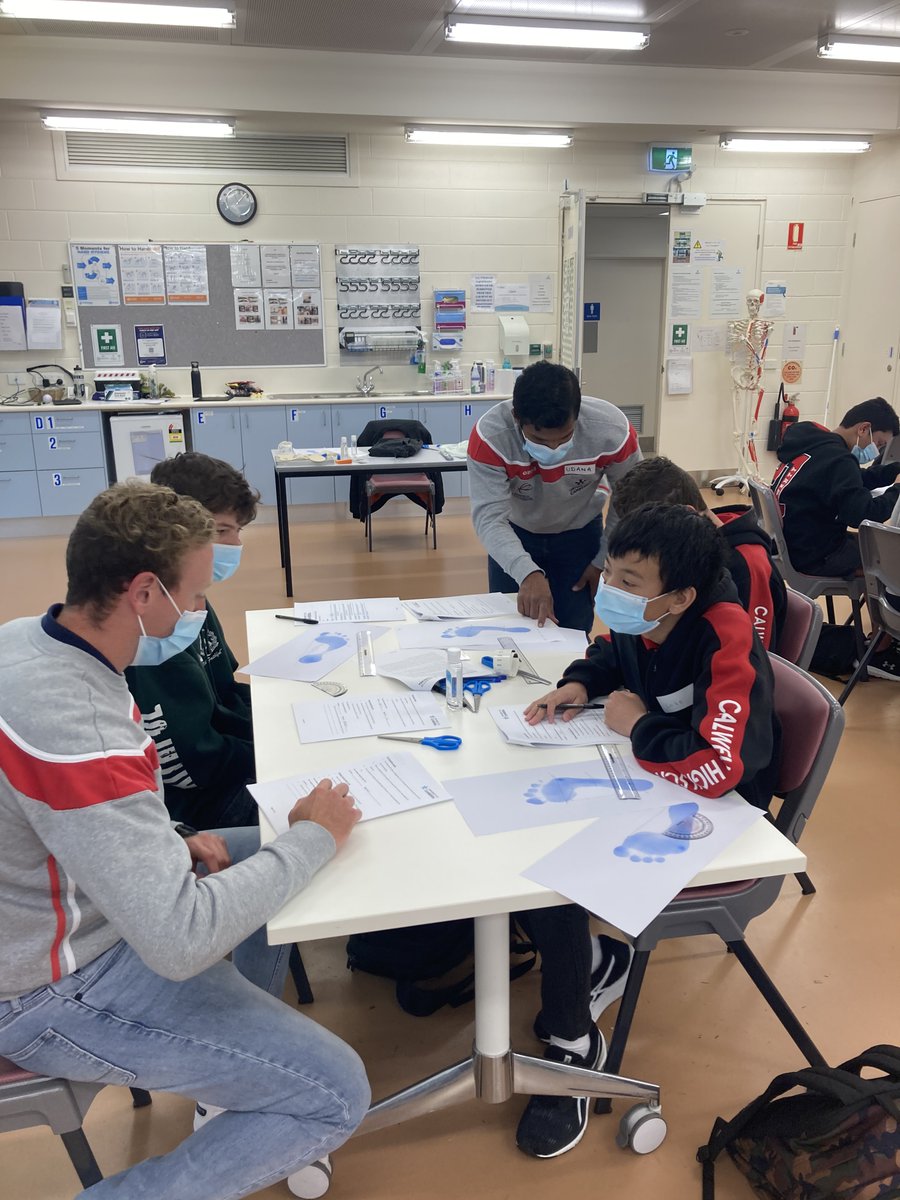 <a href="/BiomechanicsDay/">National Biomechanics Day</a> <a href="/UniCanberra/">University of Canberra</a> students designed prototype shoes to tolerate landing forces &amp; be fashionable! It was amazing to see what students created! Thanks to the <a href="/BiomechanicsDay/">National Biomechanics Day</a> Initiative Australian Grant &amp; our schools <a href="/lakeginninderra/">Lake G College</a> &amp; Calwell HS- it was so much fun!