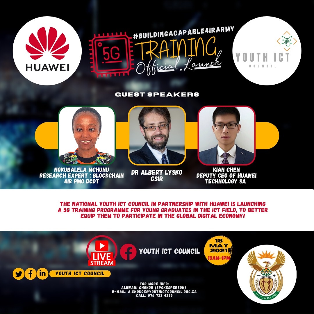 YouthICTCouncil's tweet photo. Join us for official launch of the 5G training today at 10 am. https://t.co/fE4sTUg6m7