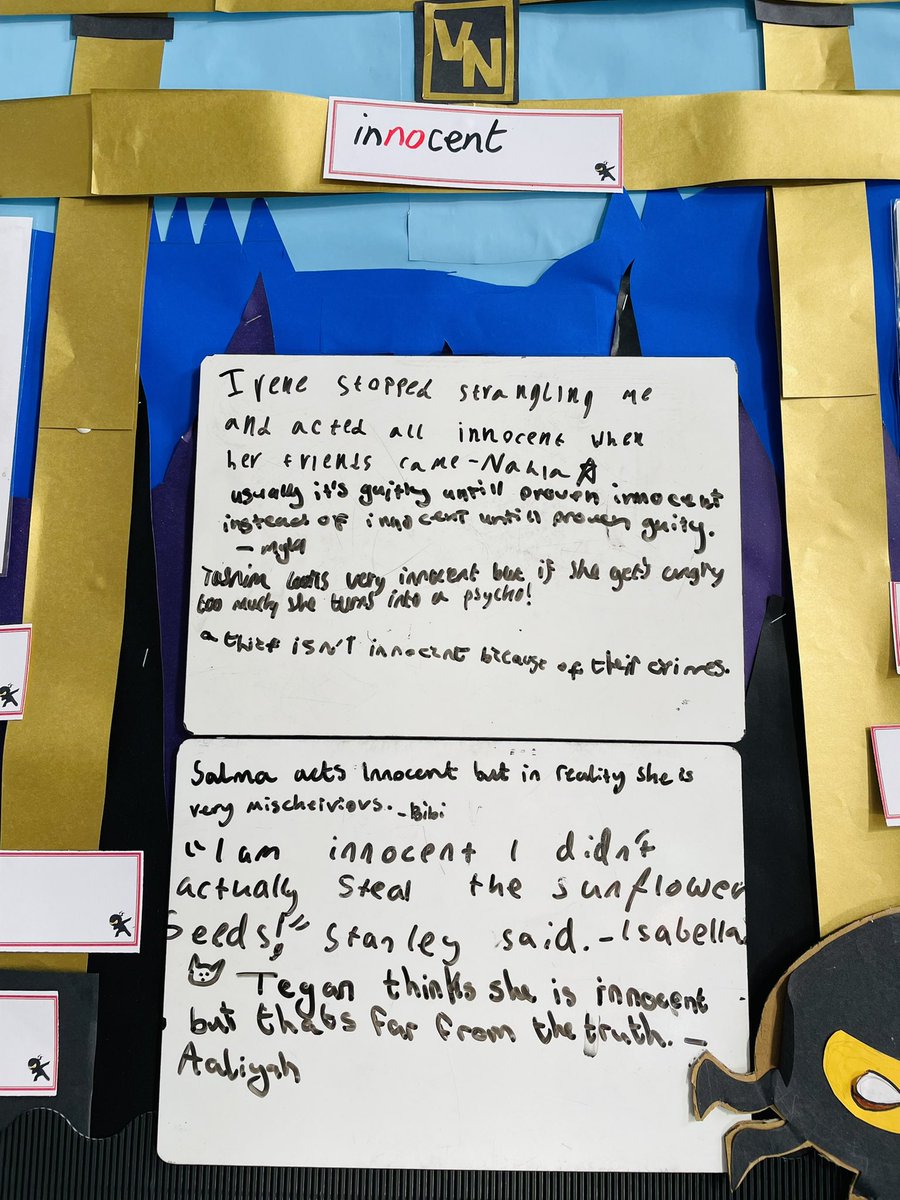 SODs for WODs <a href="/VocabularyNinja/">Vocabulary Ninja</a> Love how quick they are to throw each other under the bus! 😂