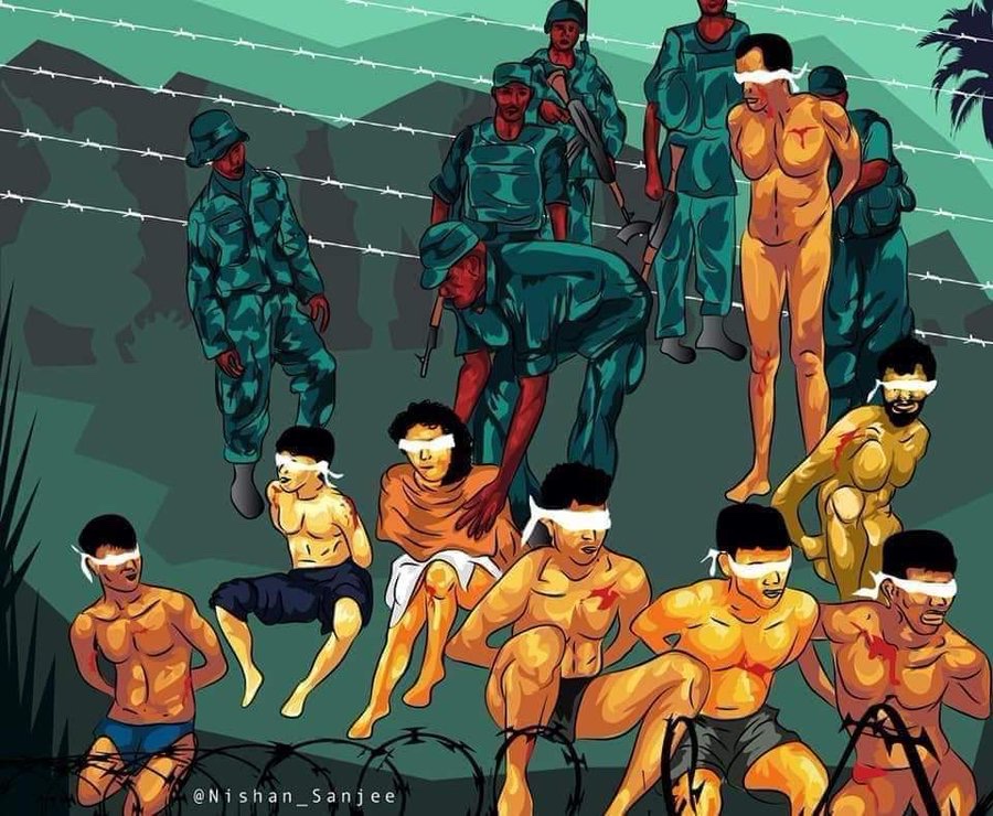 Today is #Mullivaikal Remembrance Day! We remember the 146,679 Tamil victims of the 🇱🇰 state’s genocidal policies. Tamils were systematically slaughtered in horrific methods by 🇱🇰 forces in 2009. <a href="/BarHumanRights/">Bar Human Rights Committee of England & Wales</a> <a href="/AgnesCallamard/">Agnes Callamard</a> <a href="/S_Chelvan/">Dr Chelvan</a> #TamilGenocideDay jurist.org/commentary/202…