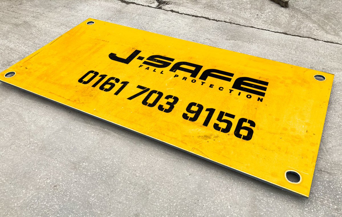 JSAFELTD's tweet photo. J-Safe Now Hire Road Plates
Made from 20mm thick mild steel, they can be used to cover excavations 
• 2.5m x 1.25m x 20mm
• Have four lifting eyes
• Next day delivery to most UK postcodes
#roadplates#construction#FallProtection https://t.co/g3zYZTdq57