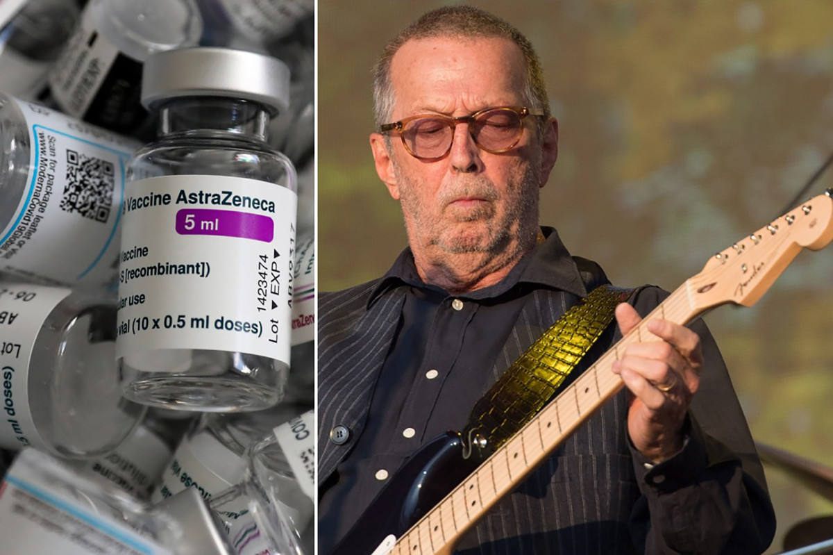 Eric Clapton blames 'propaganda' for 'disastrous' COVID vaccine