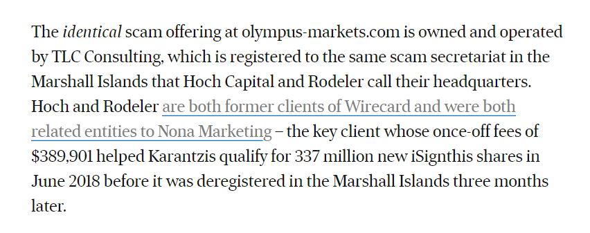 intel_jakal's tweet photo. @OlafStorbeck @FinTelegram @rmilneNordic @stef_palma the old round robin of "cash for services" play. Reminds me of $isx #isignthis round robin with straw shell finosoft and gibi-tech. I wonder if they knew each other..... https://t.co/TYIzw17p27
