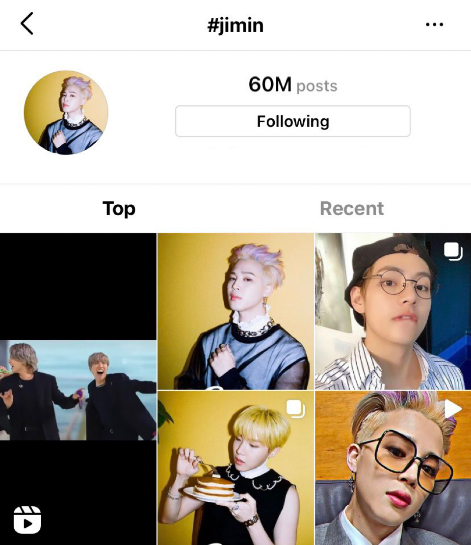 JiminGlobal's tweet photo. [NEWS]

BTS Jimin shines as King of Social Media as he breaks his own Instagram record. He appears on Twitter Space's promo video.

On the 17th, "#jimin" surpassed 60 million posts on Instagram, breaking his record as the world's most used hashtag for a person on the platform. https://t.co/004b70AWeB