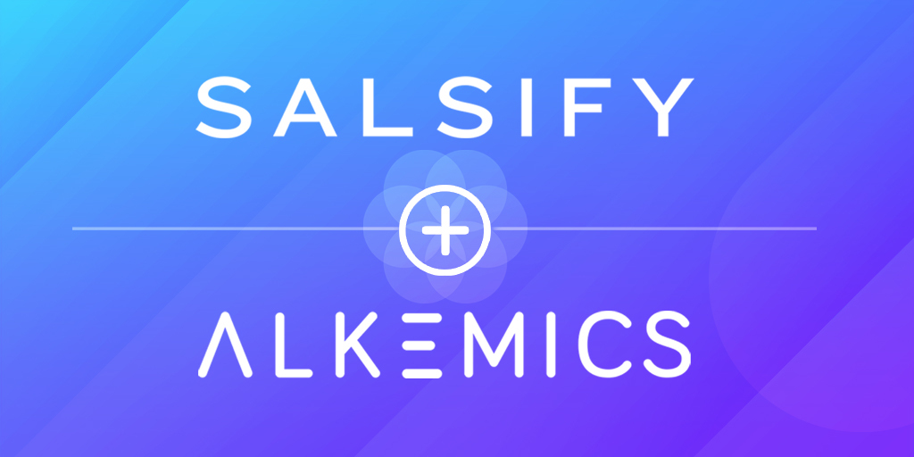 Salsify's tweet image. Today, we're incredibly excited to announce our acquisition of @Alkemics. Learn why this is a game-changer for #CommerceXM: bit.ly/2Rso6rT #digitalshelf