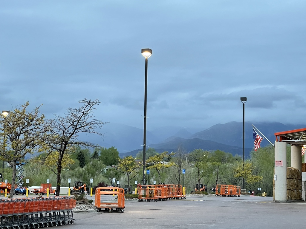 Gorgeous wet morning in Colorado. Much needed rain for the area.