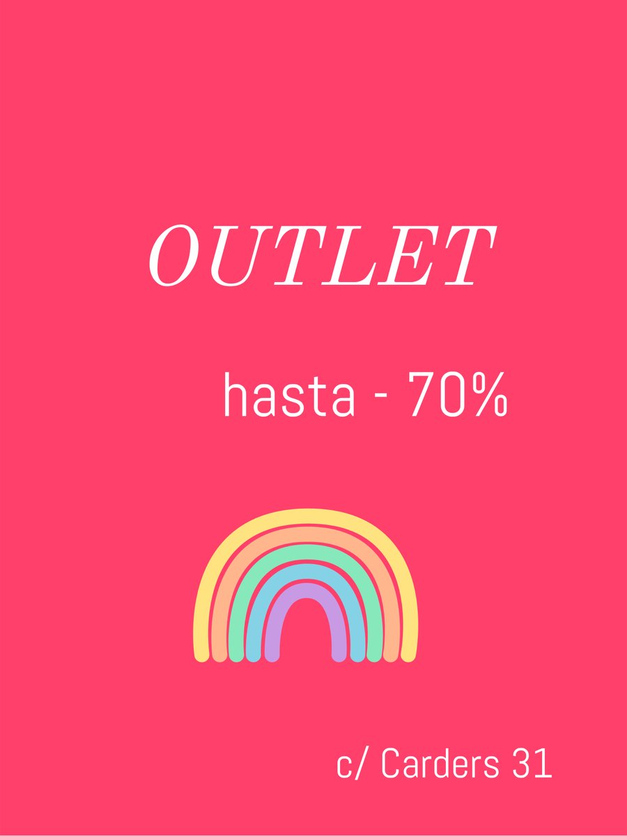 OUTLET: Sábado 22 de Mayo - mailchi.mp/37c2f8c4a896/o… te esperamos en carders 31, Borne! Moda mujer / local designers / marcas nórdicas / slow fashion / samples