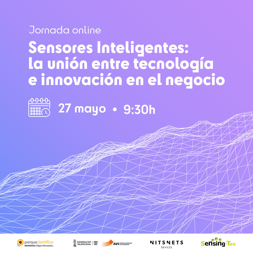 #DesayunosPCUMH | Recordad que el próximo 27 de mayo 📅 tenemos una nueva jornada sobre los sensores inteligentes y su aplicación en las empresas. 

El objetivo 🎯 es explicar las ventajas que supone su implantación en los negocios.

Inscríbete aquí📌: bit.ly/SensoresPCUMH
