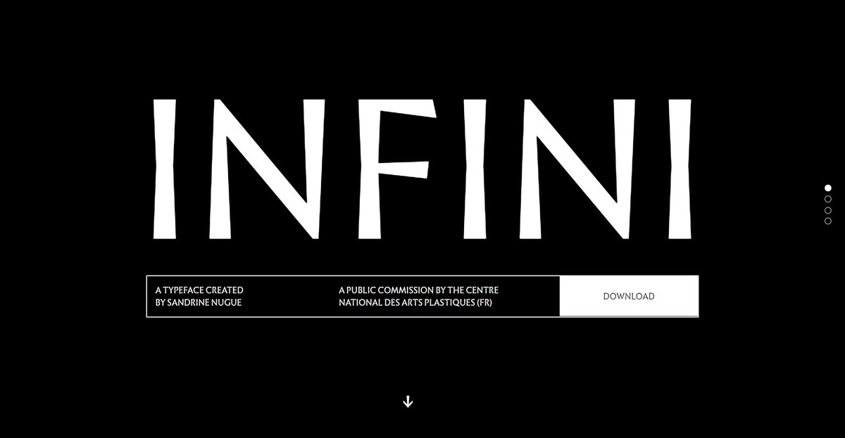 Infini http://cnap.graphismeenfrance.fr/infini/en/ 