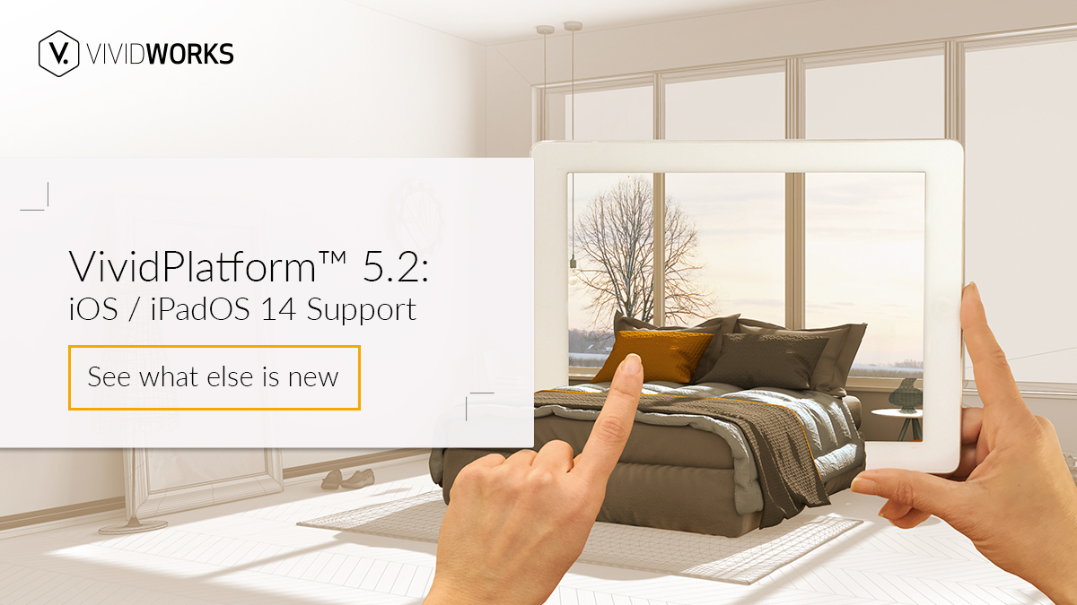 vividworks's tweet image. Our #iOS / iPadOS builds have been verified to officially support the latest version of the #Apple mobile OS. See what else is new: vividworks.com/release-notes/…

#VisualCPQ #3DConfigurator