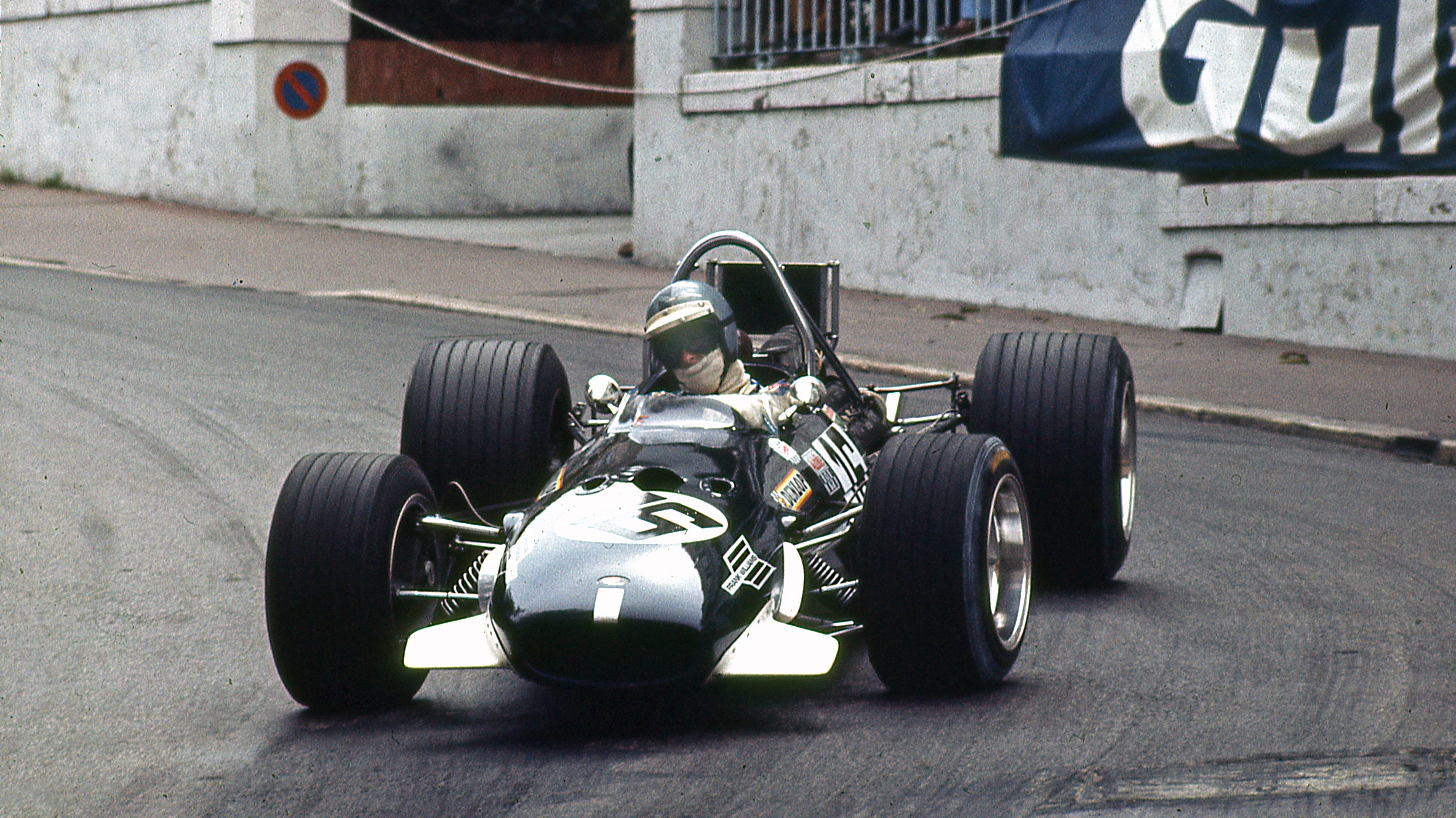 Brabham Piers Courage Climbed From Ninth To Second To Earn His Maiden F1 Podium Aboard The Frank Williams Entered Brabham Ford Bt26a At The 1969 Monaco Grand Prix Otd Brabhamheritage Brabhamf1