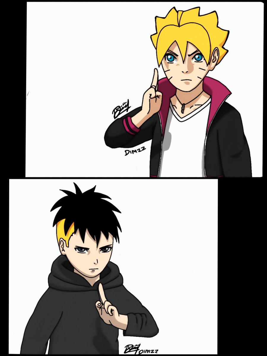 DenDimazz's tweet photo. Naruto vs Sasuke scene reference. But I totally changed it with the effort of drawing from my own hands. I hope all of you are entertained by the results of my very difficult work. Time skip is coming !!! - DIMZZ -
#BORUTO 
#BorutoChapter58spoilers 
#borutoch58spoilers 
#kawaki https://t.co/eF9nZpW6Yt