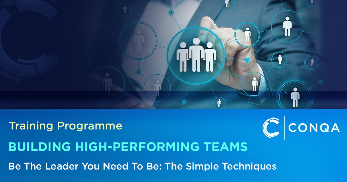 conqa_group's tweet photo. This #CONQATraining programme enables managers to create &amp; sustain a high-performing team culture. Topics: ▪  Culture &amp; Engagement VS Results-Focused ▪  High Impact Coaching To Drive Performance ▪  How To Create &amp; Maintain High Performance. Join us: https://t.co/Q0q9V2Tbj5 https://t.co/5kpu0S7KQk