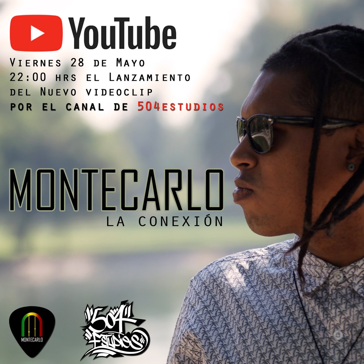 montecarlo_30's tweet photo. Yeahman para mi ea un placer,dejarles esta info para que estén pendientes para este #28 de mayo lanzamiento de mi video oficial "LA CONEXIÓN "a partir de las 22:00 horas estará ya activado para que lo puedas disfrutar trabajo realizado por mis hermanos de @504estudios @diosebless https://t.co/JU6wIHkPhB