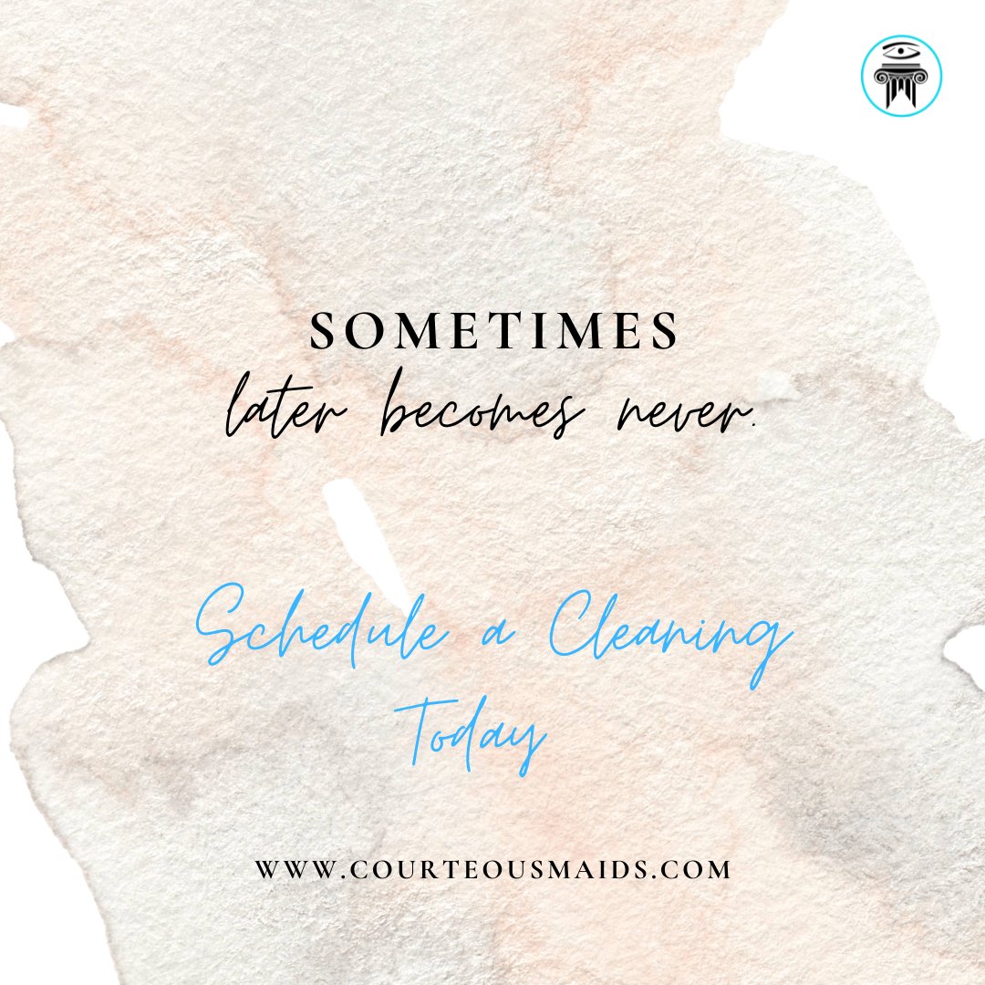 CourteousMaids's tweet photo. Schedule the cleanings of your house with Courteous Maids today! 
#houseCleaningAtlanta #johnSottano #courteousMaids https://t.co/GeUgajz89s