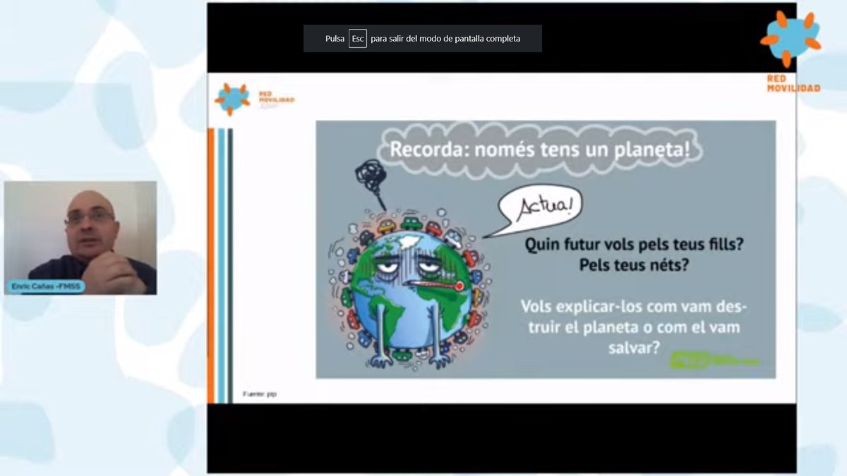 Enric Cañas: "La #mobilitat futura serà el reflex de la suma dels comportaments individuals i de les regulacions que siguem capaces de consensuar i aplicar." #RedmovilidadCOOP <a href="/Redmovcoop/">Redmovilidad.coop</a>