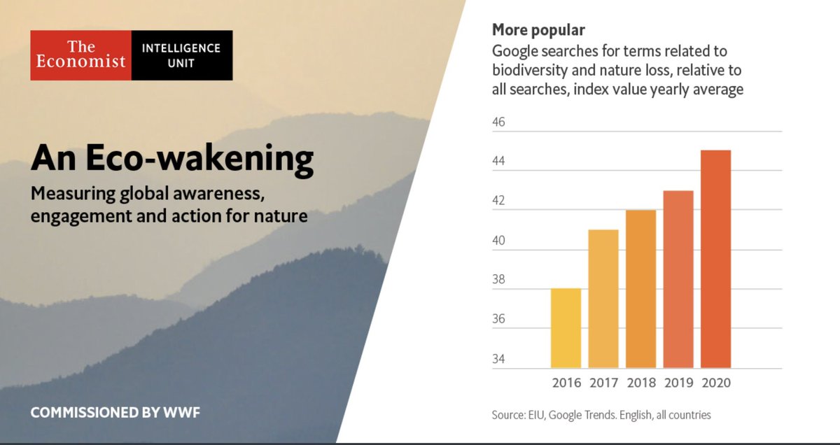 #Breaking: New report measures global awareness, engagement and action for #nature 🌿 🐝 🐟 

People around the world have never been more concerned about nature loss, and the number is growing

It’s an #EcoWakening.🌎👀 

▶️ panda.org/eco-wakening