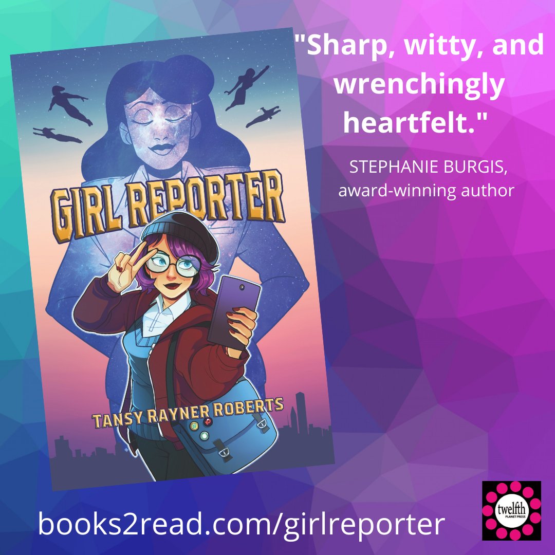 12thPlanetPress's tweet photo. It's not easy being a DIY journalist, vlogger, and hashtag headline genius, but, when it comes to Aussie superheroes and intergalactic supervillains, Friday Valentina has seen it all. 

#GirlReporter
#BookTwitter https://t.co/dqjASFxL6w
