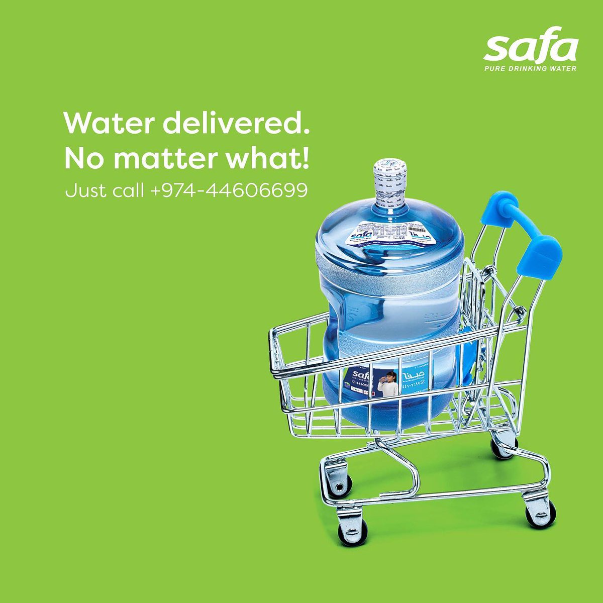 safawaterqa's tweet photo. Water delivered. No matter what! Just call +974-44606699 to het the best drinking water delivered at your doorstep anywhere in Qatar @safawaterqa #safawater #safaissafe #safaispure #puredrinkingwater #doha #qatar #5gallonbottle #wateratyourdoorstep #safaisthebest https://t.co/0Ee9R7BfUd